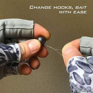 Fabricant de gants de pêche haut de gamme, gants de pêche sans doigts légers et respirants sur mesure, vente en gros, usine OEM - Product Image 5