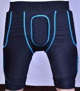 Padded Sports Training Shorts Latest Design High Quality Lightweight Breathable Stretchable Protective <b>Gear</b> - Product Image 4