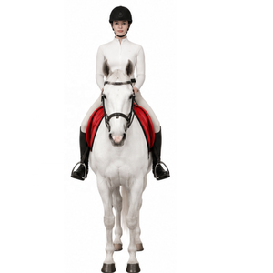 Selle d'équitation en cuir véritable très vendue, couleurs et logo personnalisés, selle d'entraînement professionnelle pour chevaux - Product Image 5