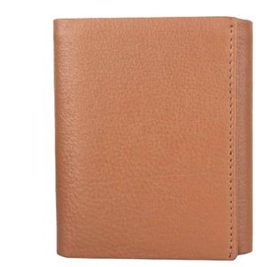 Portefeuille moderne en cuir Slim Fit pour hommes Conception facile à transporter Fermeture ouverte pour le bureau, les voyages d'affaires Sécurité RFID Courte longueur - Product Image 1