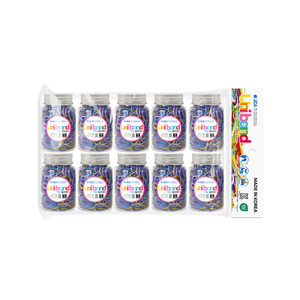 Bandes élastiques pour cheveux en TPU, fabriquées en Corée, unisexes, personnalisées OEM ODM, dans une bouteille en plastique, non toxiques, élastiques, certifiées OEKO-TEX - Product Image 4