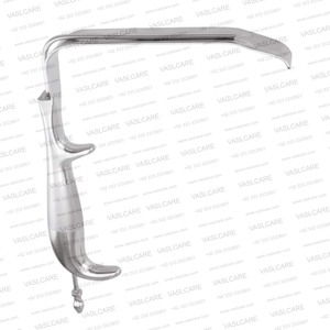 Écarteur mammaire Tebbetts avec aspiration sans fibre optique en acier inoxydable pour évacuation des fumées, instruments de chirurgie plastique - Product Image 3