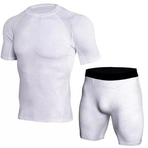 Ensemble de course à compression sur mesure pour hommes GAF, kits de vêtements de sport sublimés, tenues de sport respirantes et ajustées personnalisées - Product Image 5