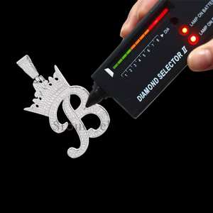 Luxury Royal Crown Letter B <b>Pendant</b> Iced Out VVS Moissanite <b>Initial</b> Necklace Manufacturer Fine Jewelry <b>Pendants</b> & Charms - Product Image 3