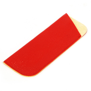 กระเป๋าใส่แว่นตาไมโครไฟเบอร์สีแดงทรงสี่เหลี่ยมผืนผ้าเนื้อนุ่ม - Product Image 4