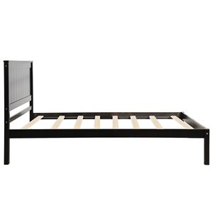 Letto a piattaforma doppio Espresso con testiera e supporto a doghe in legno, non necessita di rete a molle (Vecchio SKU WF191418AAP) - Product Image 5