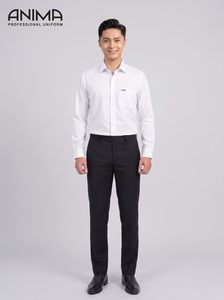 ANIMA UTC Men's Business <b>Shirt</b> Breathable Wrinkle-Free <b>Office</b> Uniform - Product Image 1