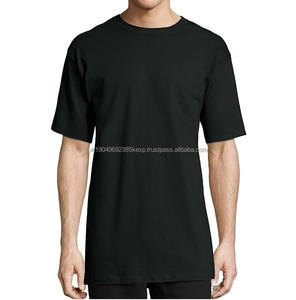 T-shirt ample à manches courtes en coton 100% de haute qualité pour hommes, personnalisé, lourd, col montant, été, extérieur, t-shirt ample - Product Image 6