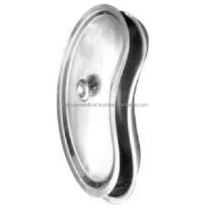 Plateau réniforme médical WARSAW avec couvercle, en acier inoxydable, certifié ISO et CE, pour instruments de chirurgie. |   porte-aiguille - Product Image 5