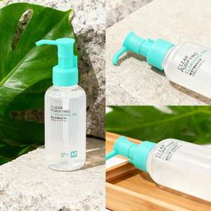 Nettoyant visage nourrissant 150 ml Medi Section No M Clear Purifiant Léger Contrôle du sébum Démaquillant Huile sans parfum - Product Image 1