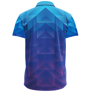 Camiseta de críquet sublimada de manga corta con diseño personalizado, hecha en Pakistán con logotipo personalizado para jersey deportivo de críquet. - Product Image 2