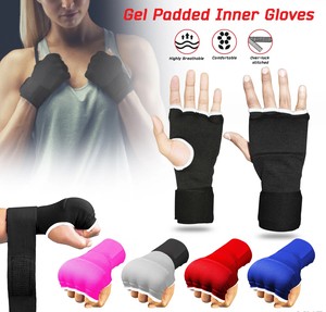 ถุงมือชกมวยแบบพรีเมียม พร้อมแผ่นเจลเสริมความนุ่ม สำหรับ MMA มวยไทย คิกบ็อกซิ่ง ฝึกศิลปะการต่อสู้ และซ้อมมวยทราย - Product Image 5