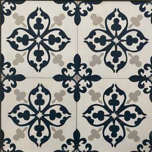 Azulejos de cemento encáustico con patrón personalizado de fábrica para revestimiento de suelos y paredes, azulejos de cemento resistentes al desgaste de estilo Vintage bohemio - Product Image 3