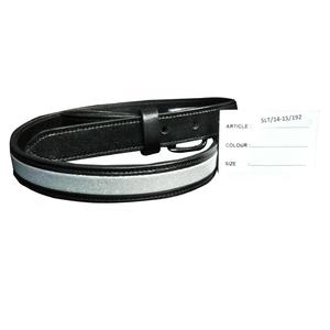 Accesorio de estilo Formal De entusiasta ecuestre adulto de calidad superior Cuero de vaca genuino Jinete Cinturón brillante Acero - Product Image 5