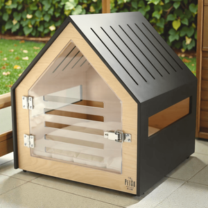 Recinto Decorativo de Madera para Mascotas AC24, Jaula para Gatos de Ensamblaje DIY, Valla Interior para Cachorros, Productos de Muebles para Mascotas al por Mayor - Product Image 4