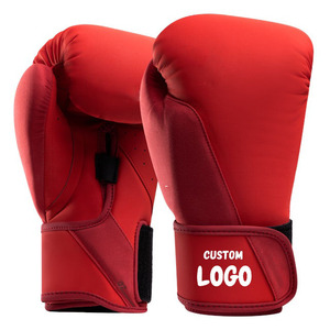 Guantes de Boxeo de Color Sólido para Hombre y Mujer, Ropa Deportiva de Combate, Artes Marciales, Guantes de Boxeo Profesionales, Guantes de MMA Más Vendidos - Product Image 1
