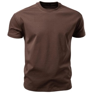 Customized Men's T-Shirt Crew Neck Short Sleeve <b>Tee</b> Clean <b>White</b> Summer Casual Sportswear - Product Image 1