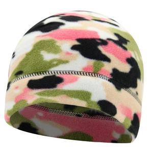 Casquette en polaire personnalisée avec logo camouflage jungle, bonnet d'hiver coupe-vent thermique unisexe pour les sports de plein air, la chasse et la course à pied - Product Image 3
