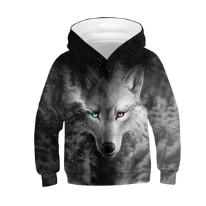 Sudadera con Capucha para Hombre con Estampado Artístico de la Noche Estrellada de Van Gogh, Corte Regular, Informal, de Punto, de Poliéster, para Otoño - Product Image 6