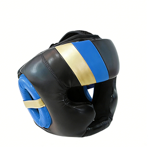 หมวกชกมวยระบายอากาศได้ดี ซับในแบบตาข่าย ป้องกันเหงื่อ สำหรับผู้ใหญ่และเยาวชน ฝึกซ้อมศิลปะการต่อสู้ - Product Image 1