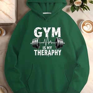 GYM IS MY THERAPY sudaderas casuales de mujer - Product Image 4