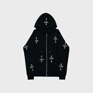 Sudaderas con capucha para hombre en grandes cantidades para uso urbano, ligeras, de algodón y poliéster, disponibles en todas las tallas. - Product Image 2