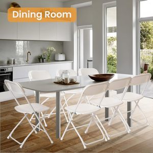 Chaise pliante moderne en acier inoxydable, gain de place, utilisable en intérieur et en extérieur, cuisine, salon, salle à manger, jardin, plage, hôtels - Product Image 6