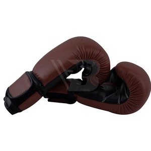 Gants de boxe professionnels personnalisés de dernière génération avec design et logo gagnants, en cuir de haute qualité, fermeture auto-agrippante pour doigts entiers - Product Image 5