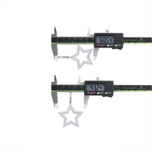 SHRAMAN DIAMOND Collar con Colgante de Plata de Ley 925 Chapado en Oro con Moissanita y Escudo de Estrella de David para Unisex, Lujoso para Fiestas - Product Image 6