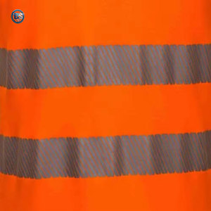 Camisa de seguridad industrial para hombre, ligera, de tela transpirable con patrón reflectante, de alta calidad - Product Image 6