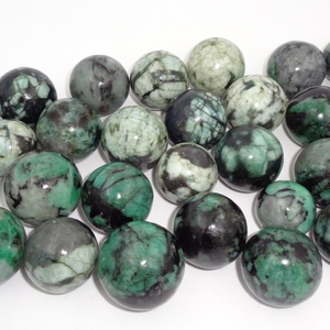 Esfera de Esmeralda Natural, Bola de Cristal Pulida, Piedra Curativa Verde para Reiki, Meditación, Decoración Energética, Venta al por Mayor, Chakralume - Product Image 1