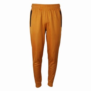 Survêtement orange pour homme, fermeture éclair intégrale, col montant, coupe décontractée, polyester, vêtement d'automne avec poches latérales - Product Image 3