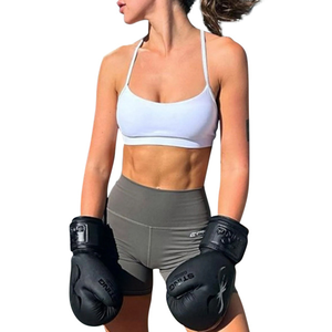 Guantes de Boxeo de Entrenamiento de Muay Thai de Piel Sintética PU de Último Modelo, Ligeros, Impermeables, con Correa de Muñeca Ajustable, Servicio OEM Personalizado - Product Image 6