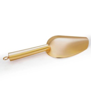 Cuillère à glace en acier inoxydable doré de qualité supérieure, outil élégant pour servir les boissons, accessoire de cuisine et de bar robuste - Product Image 2