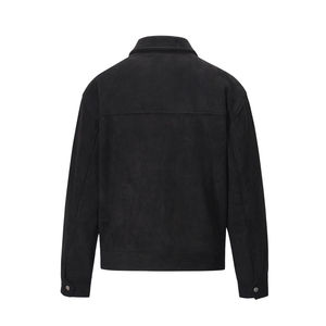 OEM Custom High Quality <b>Suede</b> <b>Leather</b> <b>Jacket</b> High Street Multi-Pocket Zip <b>Jacket</b> High Street Multi-Pocket Zip <b>Jacket</b> Men's - Product Image 2