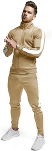 Ensemble de survêtements d'hiver confortables et décontractés en coton 100 % uni avec capuche - Product Image 2