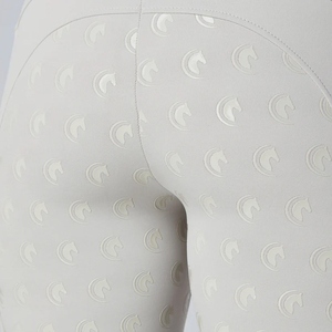 Pantalones de equitación OEM para mujer, con asiento completo de silicona, pantalones de montar, leggings de equitación con bolsillos, ropa ecuestre - Product Image 6
