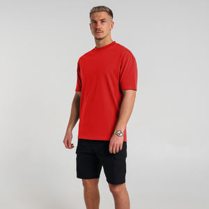 Camiseta de Hombre Oversize de Algodón 100% Tejida Ligera con Logotipo Personalizado - Marfa International - Product Image 2