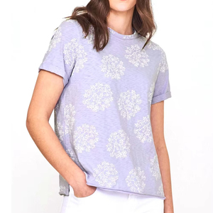 Camiseta de mujer a la moda hecha con algodón orgánico, camiseta de manga corta para mujer en venta, camiseta de mujer transpirable de alta calidad - Product Image 3