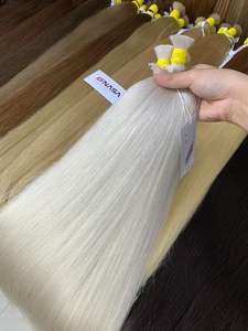 Vente chaude En Vrac Vietnamien Extensions De Cheveux Humains Double Dessiné 100g Naturel Droit 60-65 Cm Avec Toutes Les Couleurs - Product Image 5