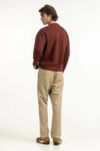 Pull à capuche pour homme, couleur unie, coupe ample, polaire, 100% coton, impression numérique, vêtements décontractés d'hiver - Product Image 5