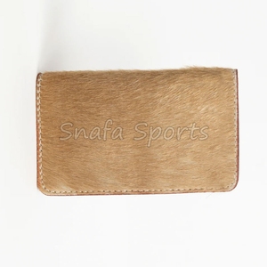 Cartera de Cuero Vacuno para Hombre, Estilo Vintage, Hecha de Cuero de Grano Completo con Cierre de Cremallera y Costuras Resistentes para Actividades al Aire Libre - Product Image 5