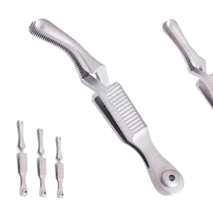 Abrazadera de Bulldog Johns Hopkins de alta calidad, pinzas quirúrgicas rectas de acero inoxidable de 38mm, juego de instrumentos de Metal de calidad - Product Image 1