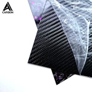 Prix usine forgé Composite 3K sergé à armure toile plaque de carbone feuille de Fiber de carbone carbone coloré feuille de Fiber de carbone - Product Image 2