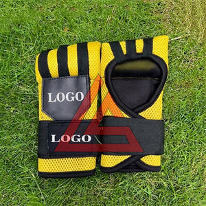 Bandages de boxe élastiques personnalisés avec rembourrage en gel pour l'entraînement, protection des poignets unisexe pour adultes, respirants, avec gants intérieurs. - Product Image 3