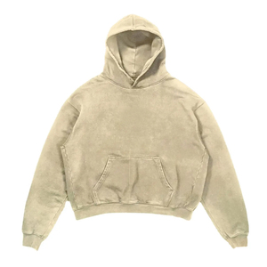 Sudadera con Capucha Lisa al por Mayor, 100% Algodón, Sudadera con Capucha de Felpa, Impresión Personalizada, Logotipo Bordado - Product Image 1