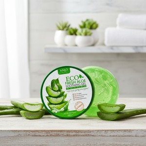 Gel Calmante Coreano para el Cuidado de la Piel, Tratamiento Nocturno Sedoso con Aloe, Antioxidante, Calmante, Restaurador de Nutrientes, Ligero - Product Image 5