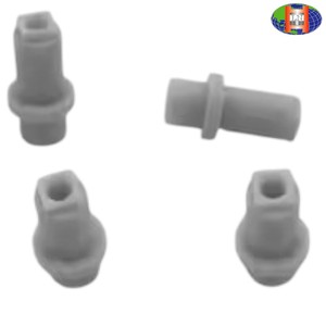 ปลั๊กเชื่อมต่อพลาสติก POM/ไนลอนขนาดเล็กแบบกำหนดเองสำหรับ OEM |   ผู้ผลิตชิ้นส่วนเครื่องจักรกลขนาดเล็กที่ผลิตด้วยวิธีฉีดขึ้นรูปที่มีความแม่นยำสูง - Product Image 1