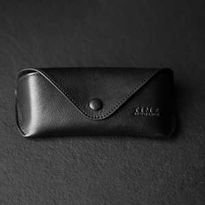 Luxury Genuine Leather <b>Glasses</b> Case Slim Soft Cowhide Pouch Handmade <b>Reading</b> Spectacles Protector Cover Bag LGC-0030 - Product Image 4