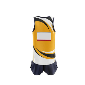 Uniforme Deportivo Transpirable de Secado Rápido Estampado 100% Poliéster para Pista y Campo, Precio al por Mayor, Ropa Deportiva Unisex - Product Image 3